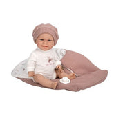 Muñeca Elegance 33cm Babyto Rosa con Manta